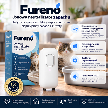 Fureno -jonowy neutralizator zapachu