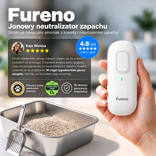 Fureno -jonowy neutralizator zapachu